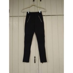 Zara Basic Moto Edgy Elastic Waist Dress Pants